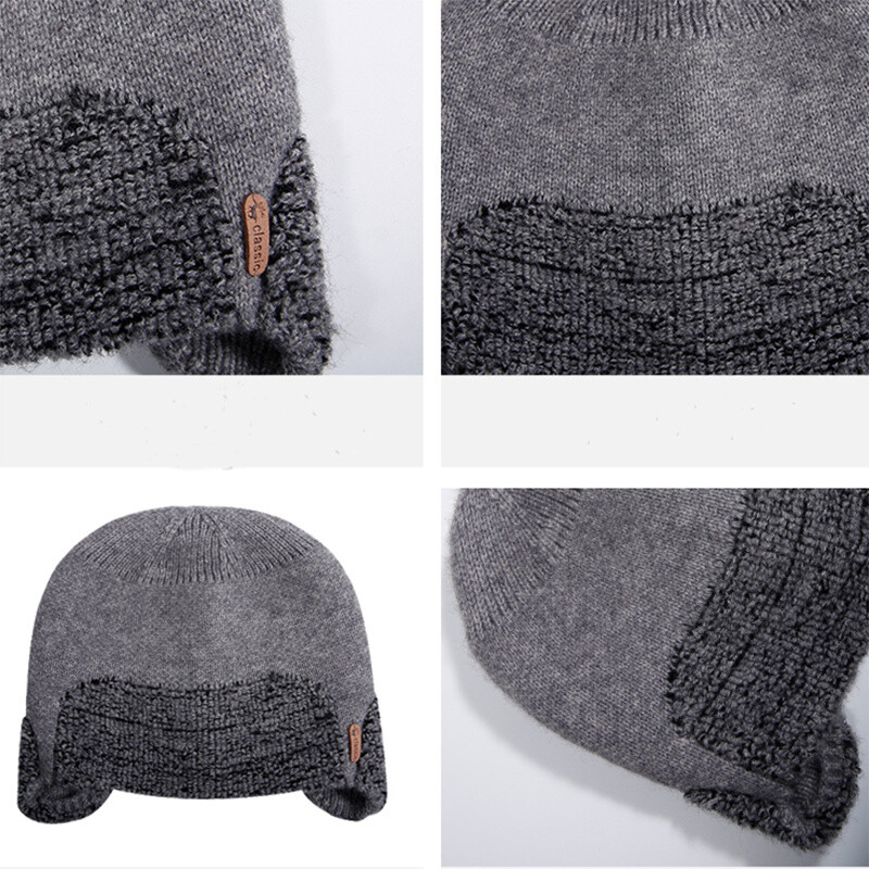 Skullies Beanies muške zimske kape Ženske pletene kape za muškarce Kapa Zimska kapa kapa Gorro Debela topla krznena kapa bez oboda Muška kapa