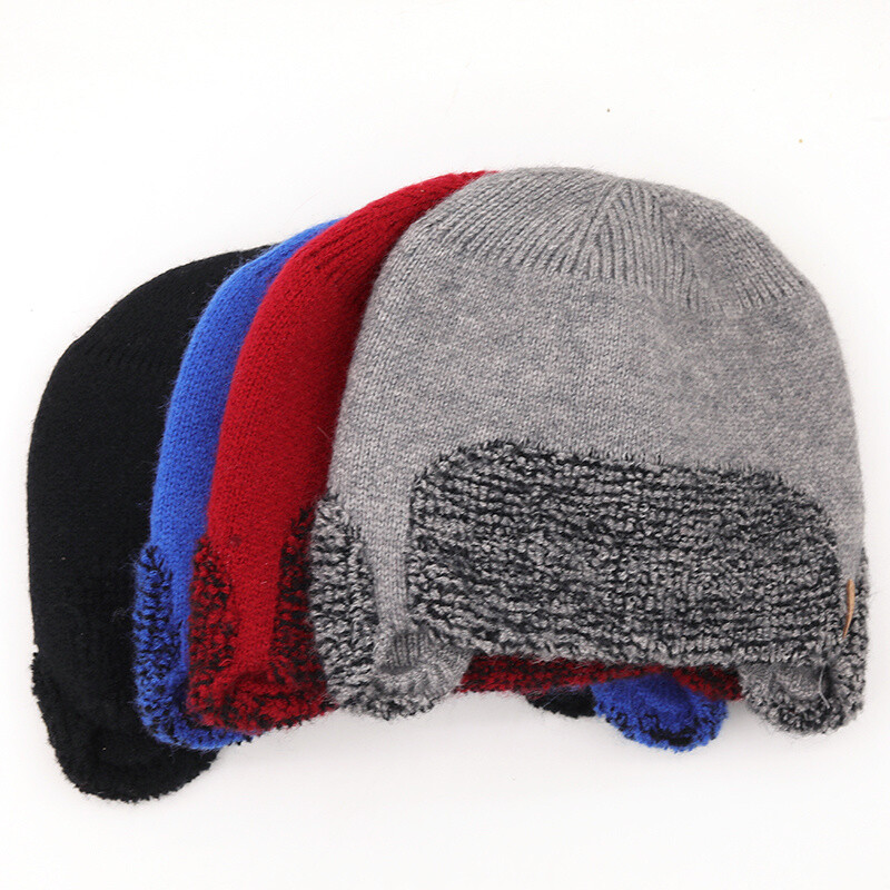 Skullies Beanies muške zimske kape Ženske pletene kape za muškarce Kapa Zimska kapa kapa Gorro Debela topla krznena kapa bez oboda Muška kapa