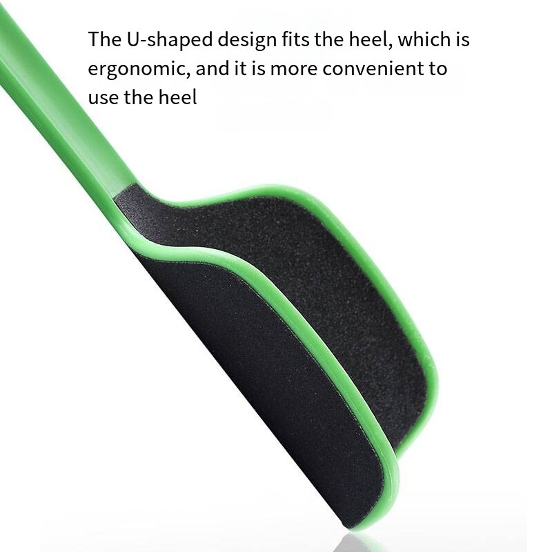 1 τμχ Επαγγελματική λίμα με καμπύλες ποδιών Dead Skin Calluses Remover Διπλής όψης Επαγγελματική λίμα ποδιών για πεντικιούρ σε σχήμα U με τριβείο ποδιών