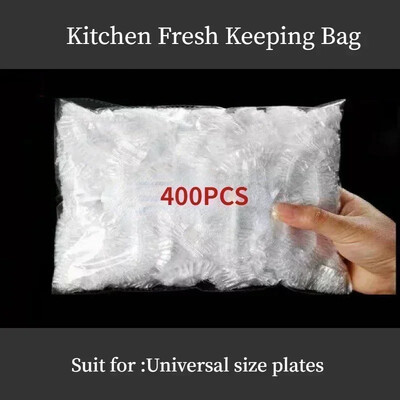 50/100/200/300/500PCS Food Fresh Keeping Film Κάλυμμα φαγητού Φρούτα λαχανικών Τσάντα αποθήκευσης Stretch Wrap Μπολ Κάλυμμα πιάτων Τσάντα αποθήκευσης