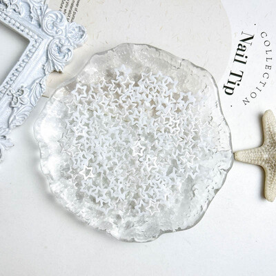 50 τμχ Ντοπαμίνης Μινιμαλιστικά Αστέρια Γούρια νυχιών Αφρώδη κουφώματα από ρητίνη Pentagram Διακοσμήσεις νυχιών DIY Ανταλλακτικά για νύχια