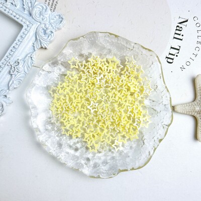 50 τμχ Ντοπαμίνης Μινιμαλιστικά Αστέρια Γούρια νυχιών Αφρώδη κουφώματα από ρητίνη Pentagram Διακοσμήσεις νυχιών DIY Ανταλλακτικά για νύχια