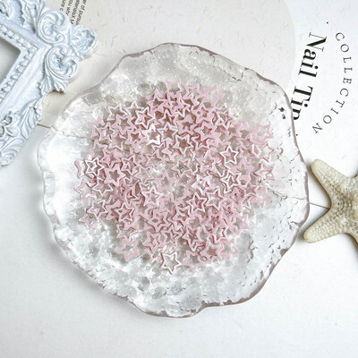 50 τμχ Ντοπαμίνης Μινιμαλιστικά Αστέρια Γούρια νυχιών Αφρώδη κουφώματα από ρητίνη Pentagram Διακοσμήσεις νυχιών DIY Ανταλλακτικά για νύχια