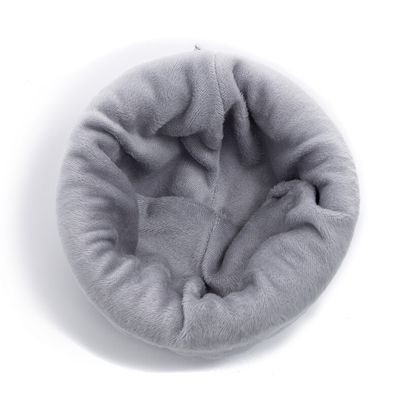 Új uniszex téli sapka Add polár meleg sapka Egyszerű dizájn Stílusos sapka férfiaknak női kültéri vastag sísport kötött sapka