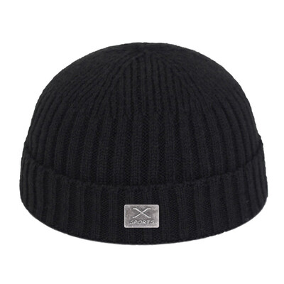 Κοντό Skullcap Skullies Beanies Ανδρικό καπέλο χειμωνιάτικο γυναικείο καπέλο χειμερινά καπέλα για άνδρες Καπέλα Miki Bonnet X Skull Γυναικείο πλεκτό καπέλο
