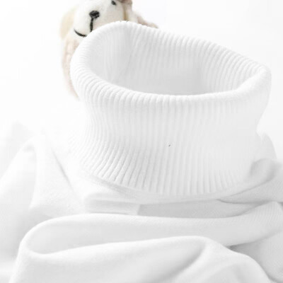 Muški pulover s dolčevitom, uski pleteni ležerni pulover, lagani rebrasti pulover s dugim rukavima, jesenska jednobojna ulična odjeća