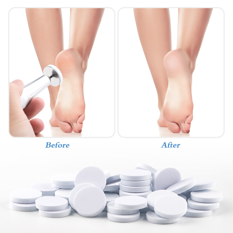 Αυτοκόλλητο αντικαθιστώμενο γυαλόχαρτο Foot Rasp για επαγγελματικό γυάλισμα πεντικιούρ για αφαίρεση νεκρού δέρματος με κάλλος