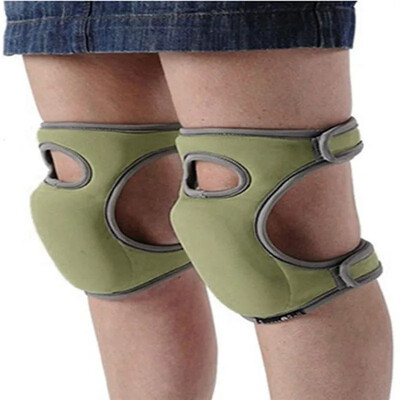 1 Pair Gardening Cleaning Protective Sport Kneepad ρυθμιζόμενο γόνατο με πυκνή μνήμη αφρού για εργασία Builder Ασφάλεια στο χώρο εργασίας