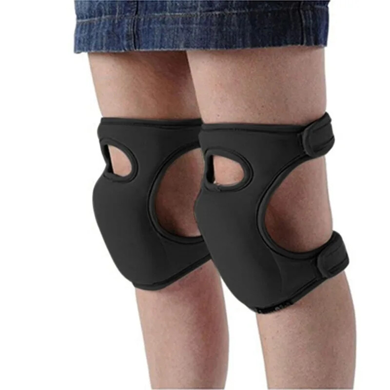 1 Pair Gardening Cleaning Protective Sport Kneepad ρυθμιζόμενο γόνατο με πυκνή μνήμη αφρού για εργασία Builder Ασφάλεια στο χώρο εργασίας