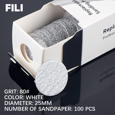 FILI Foot Care Sredstvo za uklanjanje mrtve kože od žuljeva Zamjenjivi brusni papir Jastučići od nehrđajućeg čelika Disk zanoktice Pedikura Turpije za stopala