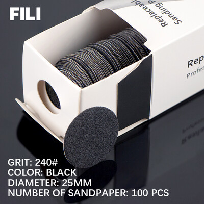 FILI Foot Care Sredstvo za uklanjanje mrtve kože od žuljeva Zamjenjivi brusni papir Jastučići od nehrđajućeg čelika Disk zanoktice Pedikura Turpije za stopala