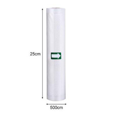 Kućanske vakuumske vrećice za vakumiranje hrane Svježa hrana Dugo čuvanje 12+15+20+25+30cm*500cm Rolne/Lot vrećice za vakum pakiranje