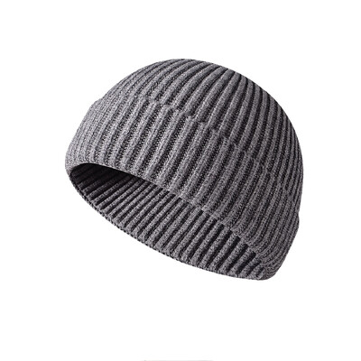Zimska pletena kapa Jednobojna hip hop kapa Unisex Skullies & Beanies