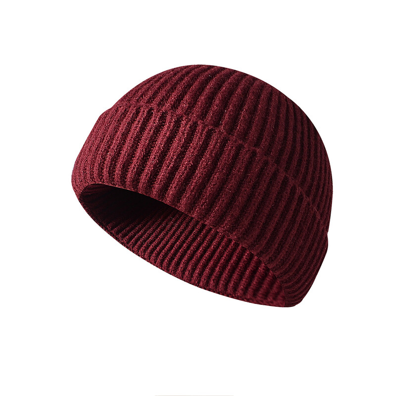 Zimska pletena kapa Jednobojna hip hop kapa Unisex Skullies & Beanies