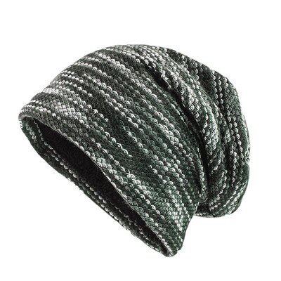 Διπλό υφασμάτινο Winter Warmful Beanies για γυναίκες και άντρες Unisex Colorful Skullies Χειμερινό καπέλο