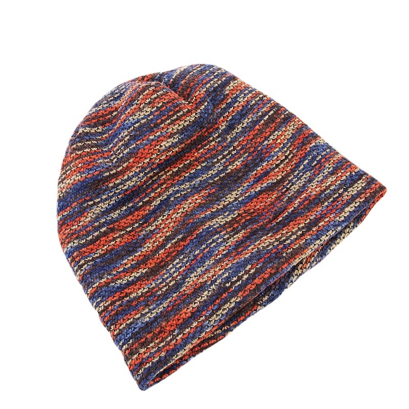 Διπλό υφασμάτινο Winter Warmful Beanies για γυναίκες και άντρες Unisex Colorful Skullies Χειμερινό καπέλο