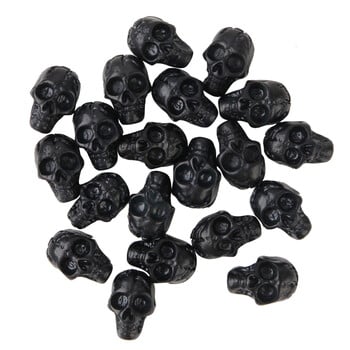 20Pcs 3D Skull Bone Design Halloween Nail Art Decoration Charm Resin Направи си сам аксесоар за маникюр