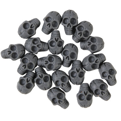 20 τμχ Τρισδιάστατο σχέδιο με οστά κρανίου Διακοσμητικό νυχιών απόκριες Charm Resin DIY αξεσουάρ μανικιούρ