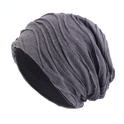 Jesen i rana zima pamučna kapa Unisex Skullies & kape s volanima