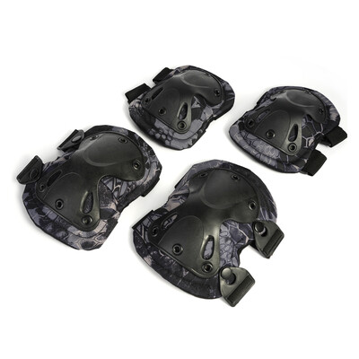 Τακτικό προστατευτικό γονάτων Σετ επιγονατίδες & επιγονατίδες αγκώνων EVA προστατευτικά επιγονατίδες