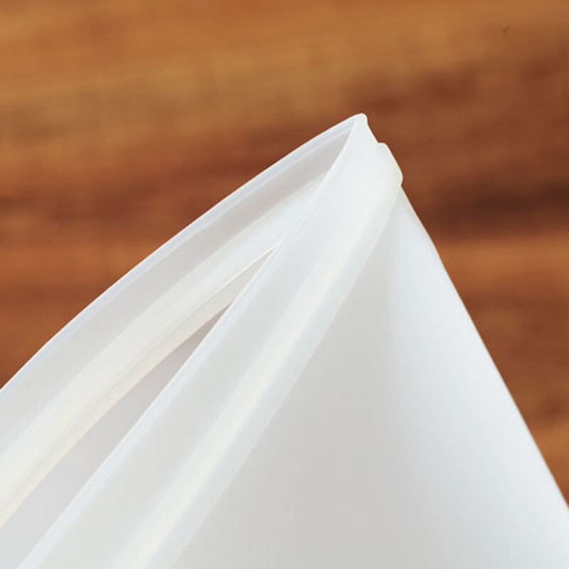 1PC Silikonska vrećica za pohranu hrane Višekratna stojeća vrećica s patentnim zatvaračem Nepropusni spremnici Vrećica za svježinu Vrećica za pohranu hrane Vrećica za svježinu