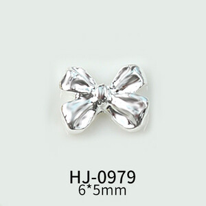 40-20 ΤΕΜ. Vintage Απλό Μίνι Παπιγιόν Διάφορα Χρώματα Πέρλα Ένθετο Παπιγιόν Κράμα Νυχιών στρας Διακοσμήσεις Γούρια μανικιούρ