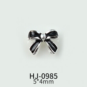 40-20 ΤΕΜ. Vintage Απλό Μίνι Παπιγιόν Διάφορα Χρώματα Πέρλα Ένθετο Παπιγιόν Κράμα Νυχιών στρας Διακοσμήσεις Γούρια μανικιούρ