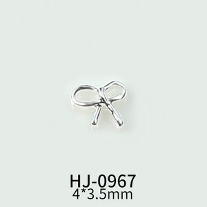 40-20 ΤΕΜ. Vintage Απλό Μίνι Παπιγιόν Διάφορα Χρώματα Πέρλα Ένθετο Παπιγιόν Κράμα Νυχιών στρας Διακοσμήσεις Γούρια μανικιούρ