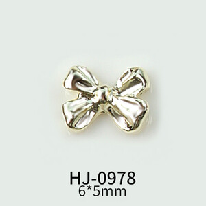 40-20 ΤΕΜ. Vintage Απλό Μίνι Παπιγιόν Διάφορα Χρώματα Πέρλα Ένθετο Παπιγιόν Κράμα Νυχιών στρας Διακοσμήσεις Γούρια μανικιούρ