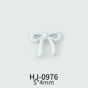 40-20 ΤΕΜ. Vintage Απλό Μίνι Παπιγιόν Διάφορα Χρώματα Πέρλα Ένθετο Παπιγιόν Κράμα Νυχιών στρας Διακοσμήσεις Γούρια μανικιούρ