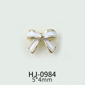 40-20 ΤΕΜ. Vintage Απλό Μίνι Παπιγιόν Διάφορα Χρώματα Πέρλα Ένθετο Παπιγιόν Κράμα Νυχιών στρας Διακοσμήσεις Γούρια μανικιούρ