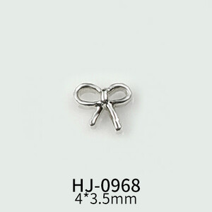 40-20 ΤΕΜ. Vintage Απλό Μίνι Παπιγιόν Διάφορα Χρώματα Πέρλα Ένθετο Παπιγιόν Κράμα Νυχιών στρας Διακοσμήσεις Γούρια μανικιούρ