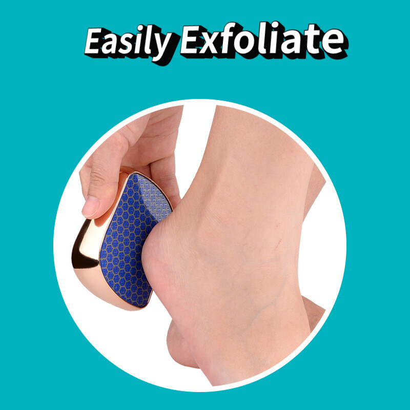 1PC Piling za stopala Tvrda mrtva koža Uklanjanje pedikure Čistač Piling Piling artefakata Nano staklena ploča za stopala Turpija Alati za pedikuru