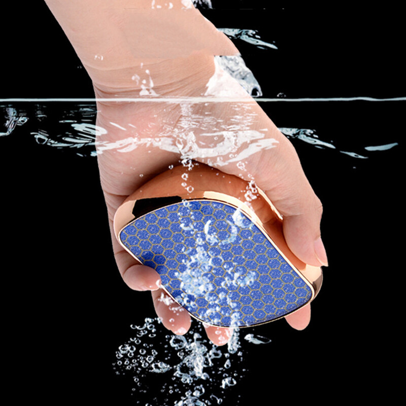 1PC Piling za stopala Tvrda mrtva koža Uklanjanje pedikure Čistač Piling Piling artefakata Nano staklena ploča za stopala Turpija Alati za pedikuru