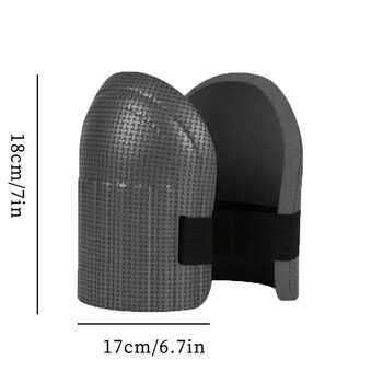 1 чифт меки наколенки от пяна за работа Подложка за опора на коленете за градинарство Почистване Защитни спортни наколенки Builder Безопасност на работното място