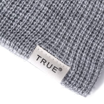 Нови 11 цвята Letter True Casual Beanies за мъже, жени, момиче, момче, модна плетена зимна шапка, плътна хип-хоп Skullies шапка, унисекс шапка