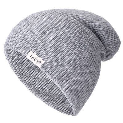 Nove 11 boja Letter True Casual Beanies za muškarce Žene Djevojčice Dječaci Modna pletena zimska kapa Jednobojni Hip-hop Skullies šešir Unisex Kapa