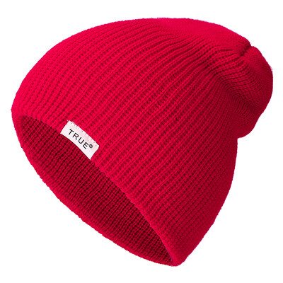 Nove 11 boja Letter True Casual Beanies za muškarce Žene Djevojčice Dječaci Modna pletena zimska kapa Jednobojni Hip-hop Skullies šešir Unisex Kapa