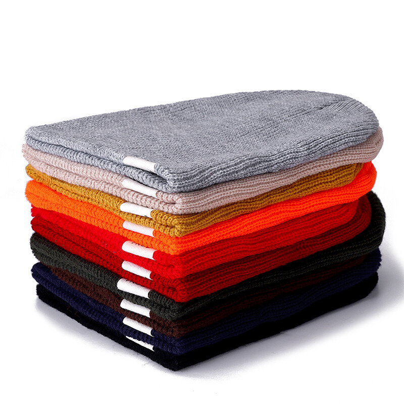 Nove 11 boja Letter True Casual Beanies za muškarce Žene Djevojčice Dječaci Modna pletena zimska kapa Jednobojni Hip-hop Skullies šešir Unisex Kapa