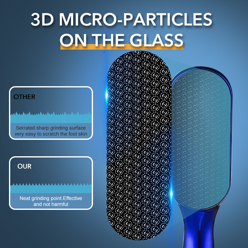 1 kom. Profesionalna nano staklena turpija za stopala za ženske pete Sredstvo za uklanjanje mrtve kože žuljeva stopala Proizvodi za njegu kože Pedikura