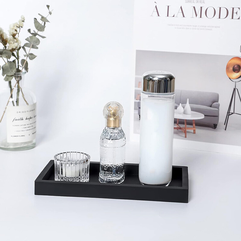 Kupaonski umivaonik Silikonski pladanj za pult za posuđe Držač spužve za sapun Komoda Kozmetički prsten Organizator za parfeme Pladanj Potrepštine za dom