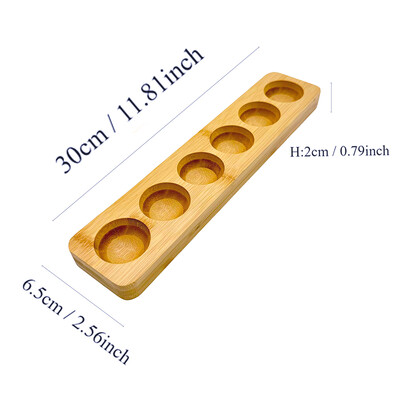 Kreativna kutija za pohranu jaja od 1 komada, drveni pladanj od bambusa, kutija za pohranu jaja, kuhinjski držač za pohranu jaja za doručak za hladnjak