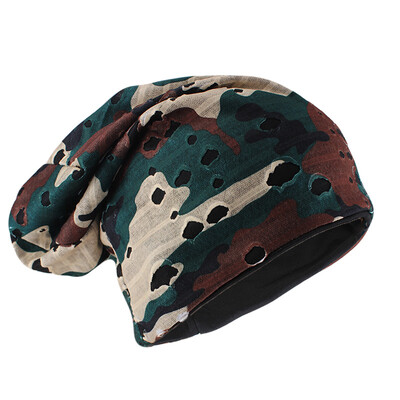 HLEISXI Muške hip-hop modne kape Skullies Proljetne tople tanke muške brendirane kape s rupama Ležerni šeširi za vanjske prilike Ženske nove kape Gorras