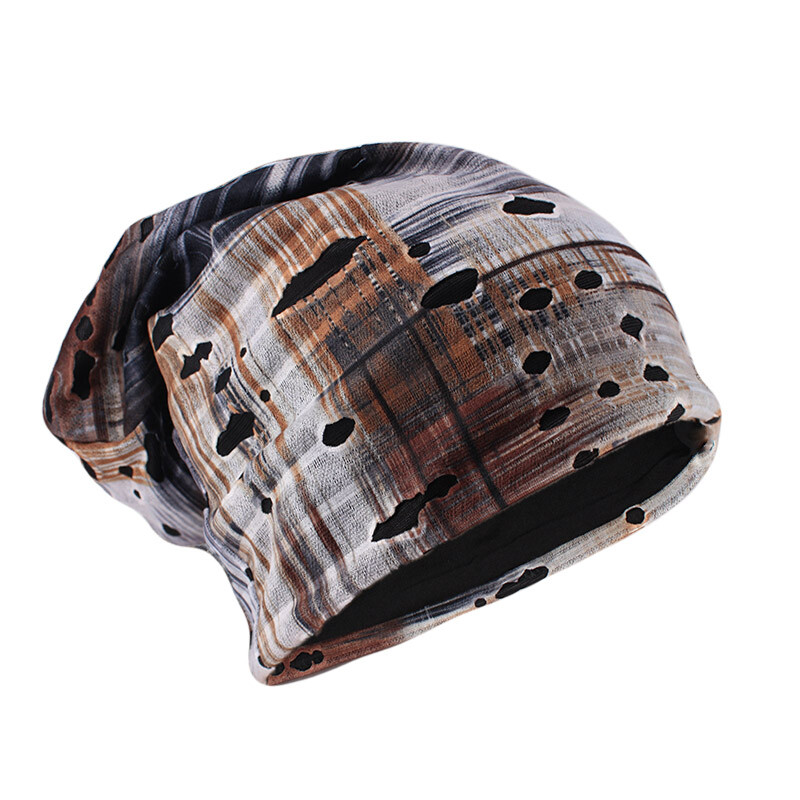 HLEISXI Muške hip-hop modne kape Skullies Proljetne tople tanke muške brendirane kape s rupama Ležerni šeširi za vanjske prilike Ženske nove kape Gorras