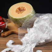 Poklopac od plastične folije za hranu, jednokratni plastični omot za kućanstvo s elastičnim poklopcem za zdjelu za usta