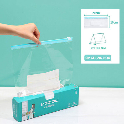 Plastične vrećice s patentnim zatvaračem Vreće za pohranu hrane Hladnjak za višekratnu upotrebu Voćne žitarice svježe Plastični spremnici za pohranu