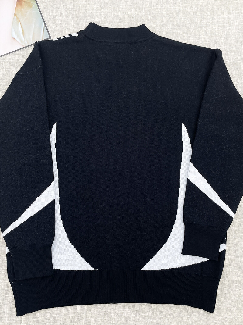 Muška vintage pletena odjeća Y2K Stars Graphic Puloveri Zimski Harajuku preveliki pulover pulover Unisex estetska ležerna odjeća