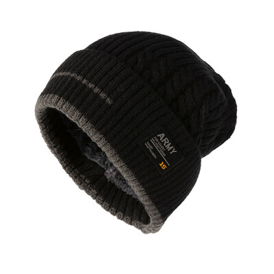 2023 Winter Beanie καπέλο για άντρες Πλεκτό καπέλο Winter Cap Beanie Γυναικεία Καπέλα Χοντρό Μπόνε Skullies