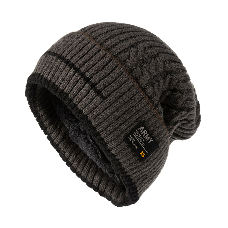 2023 Winter Beanie καπέλο για άντρες Πλεκτό καπέλο Winter Cap Beanie Γυναικεία Καπέλα Χοντρό Μπόνε Skullies