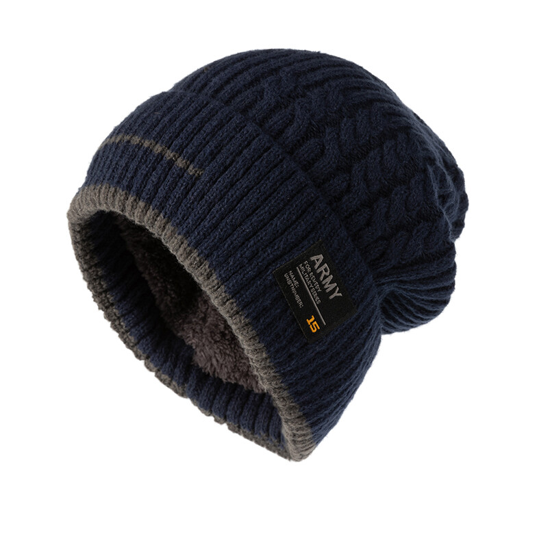 2023 Winter Beanie καπέλο για άντρες Πλεκτό καπέλο Winter Cap Beanie Γυναικεία Καπέλα Χοντρό Μπόνε Skullies